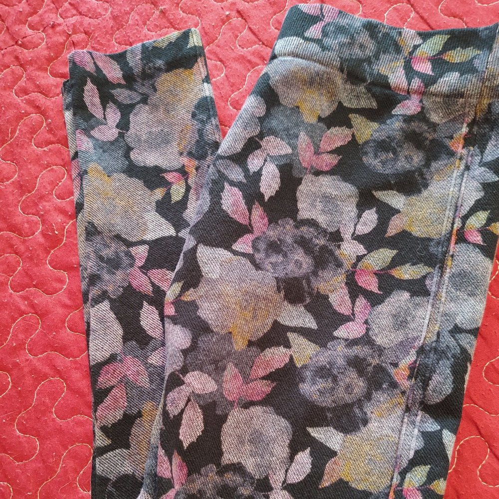 Floral Print Leggings